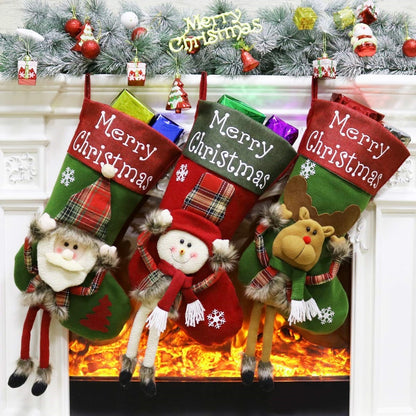Big christmas stocking set